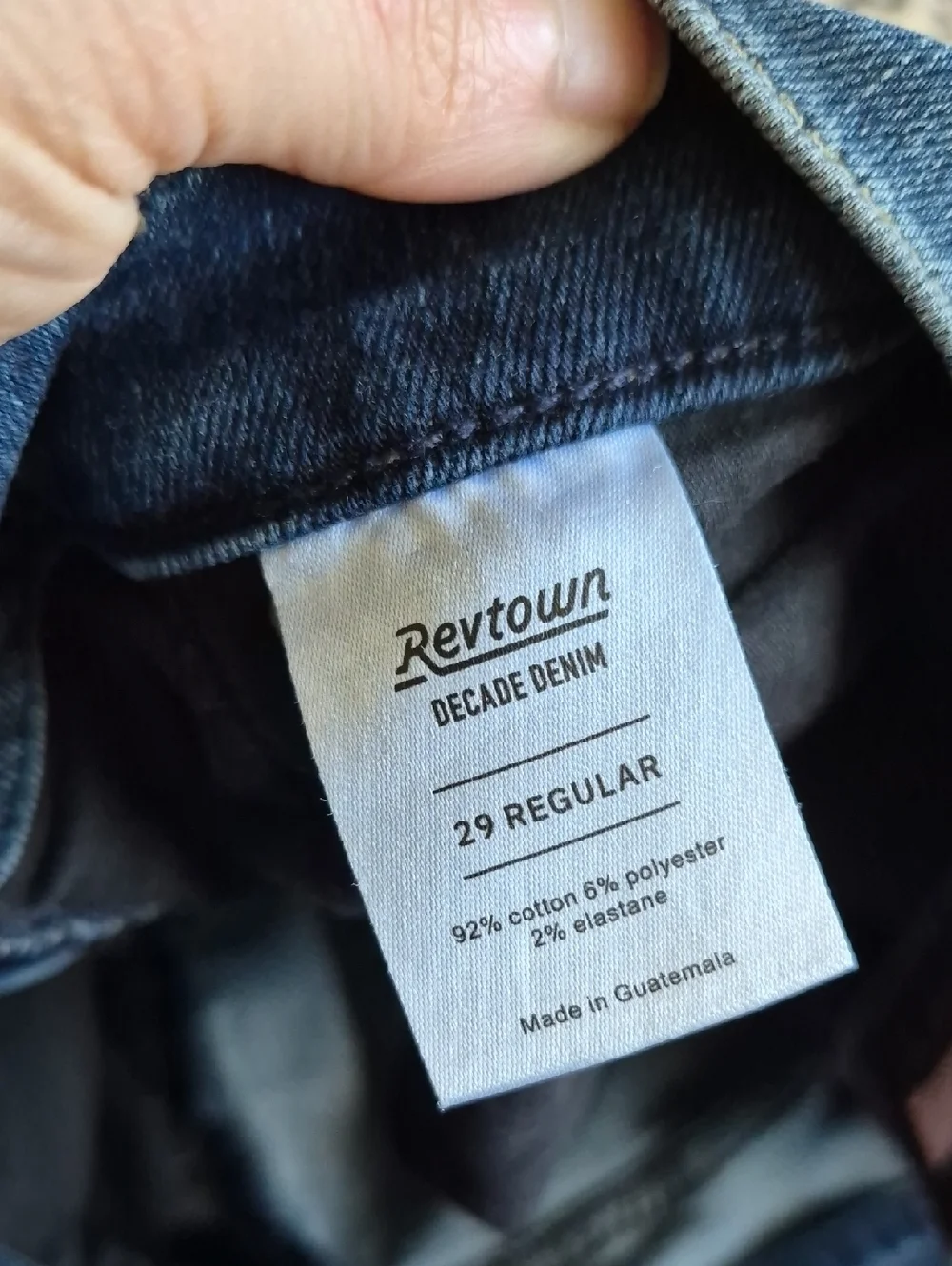 Revtown Size 29 Regular Blue Skinny Jeans Stretchy